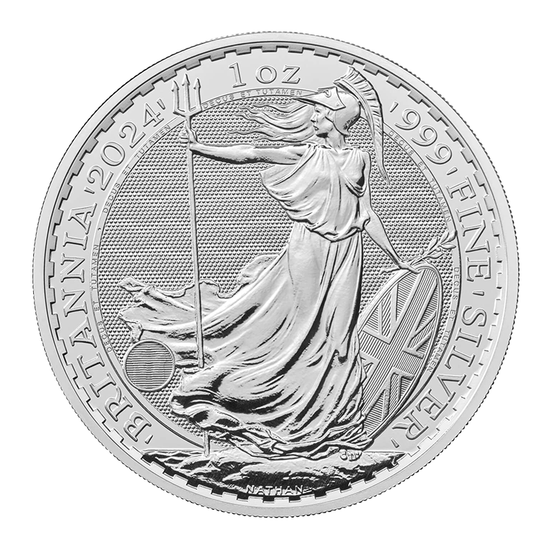 Buy Pièce d'argent Britannia de 1/1 oz (2024) | Price in Canada